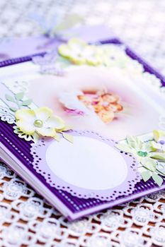 a bebe born wish notebook on the table