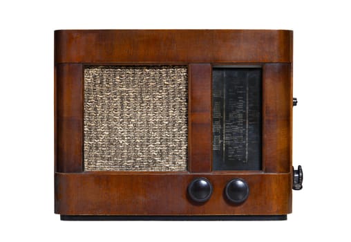 Old radio from 1950 and the years.