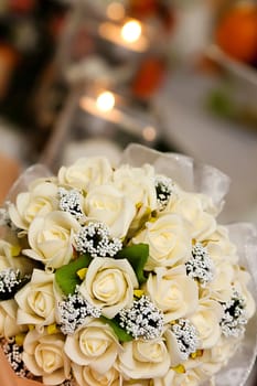 A close up of flower bouquet 