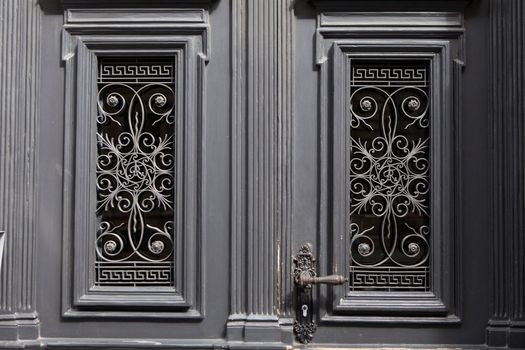 decoration of the ancient door