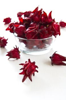 Roselle [Hibiscus sabdariffa] ,Deep red Herbal flower