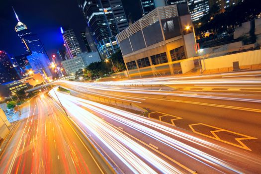traffic city night