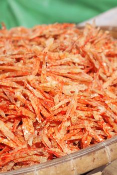 Dry seafood. Tai O fish market. Hong Kong. 