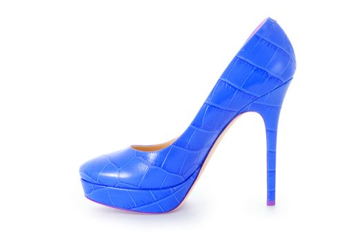 Woman shoes isolated on white