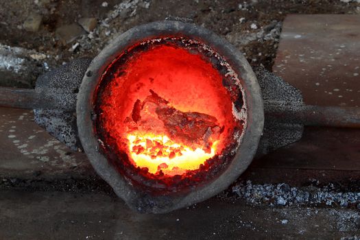 Liquid metal from blast furnace