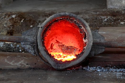 Liquid metal from blast furnace