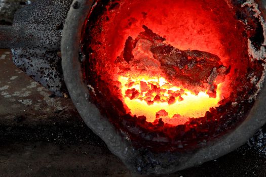 Liquid metal from blast furnace