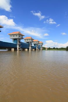 dam in the river