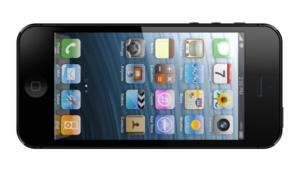 Galati, Romania- November 9, 2012: New Apple iPhone 5 was released for sale by Apple Inc on September 12, 2012. 