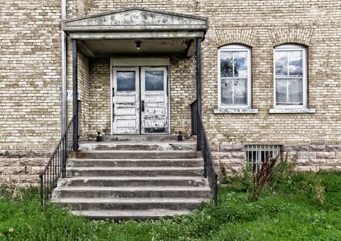 Abandoned Military Building at Fort Snelling, Minnesota