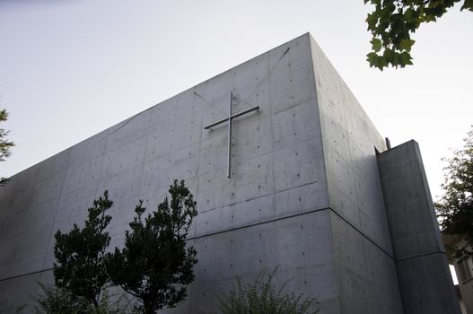 Church of the light (sometimes called "Church with Light") is the Ibaraki Kasugaoka Church's main chapel. It was built in 1989, in the city of Ibaraki, Osaka Prefecture. This building is one of the most famous designs of Japanese architect Tadao Ando.