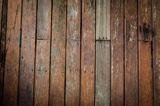 Warned wood texture, very old and weather hardened wood platform.