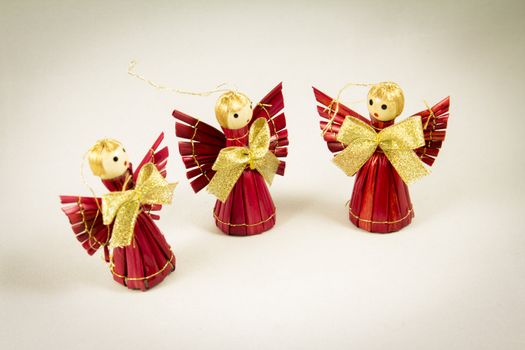 Christmas angels for a Christmas Tree.