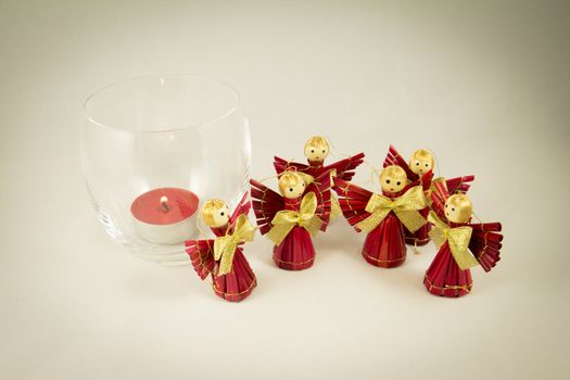 Christmas angels for a Christmas Tree.