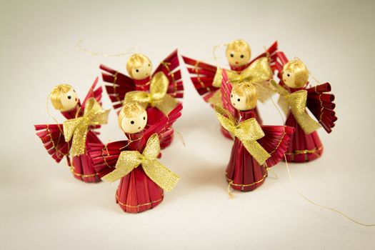 Christmas angels for a Christmas Tree.