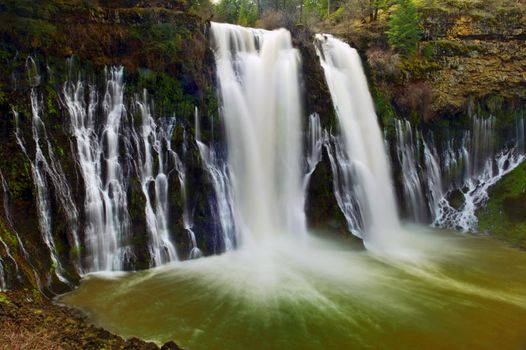 Mc Aurthur Burney falls in the Mt Sastha Region