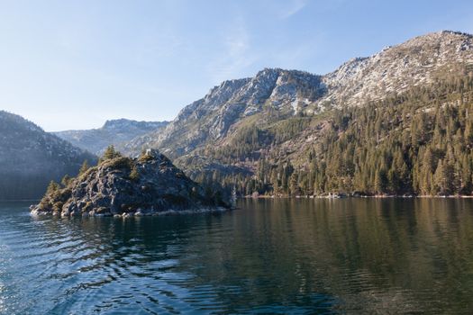 Fannette Island is the only island in Lake Tahoe, California/Nevada, United States. It lies within Emerald Bay.