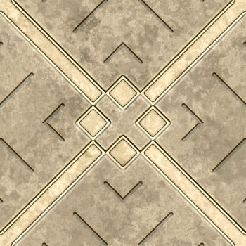 Old stone floor. seamless texture