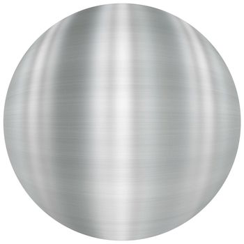 Brushed metal plate