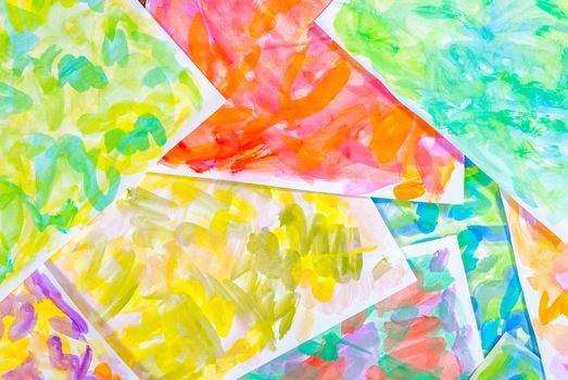 Abstract water color paints colorful background