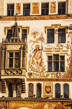 buildings at Old Town Square in Prague, Czech Republic