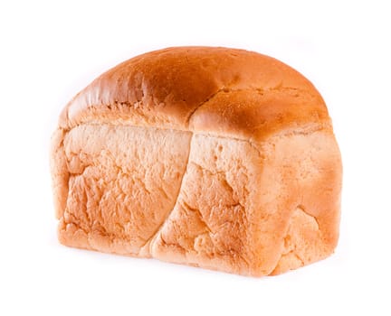 Bread isolated on a  white background