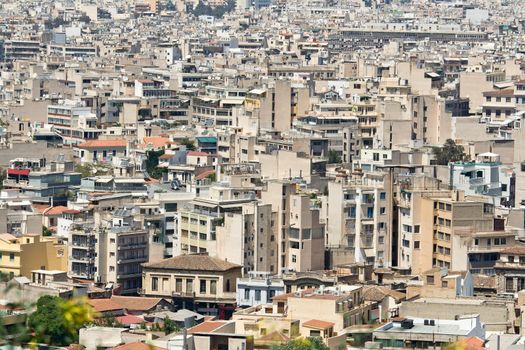 Cityscape of contemporary high-rise housing in modern urban residential district