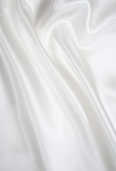 Smooth elegant white silk can use as wedding background 
