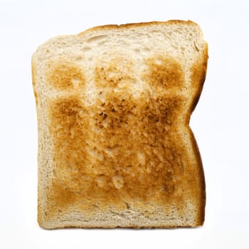 A piece of dry toast.