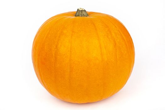 A large Pumpkin on a white background.