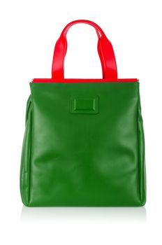 Elegant woman bag isolated on white
