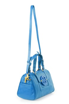 Elegant woman bag isolated on white