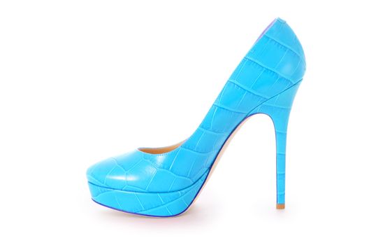 Woman shoes isolated on white