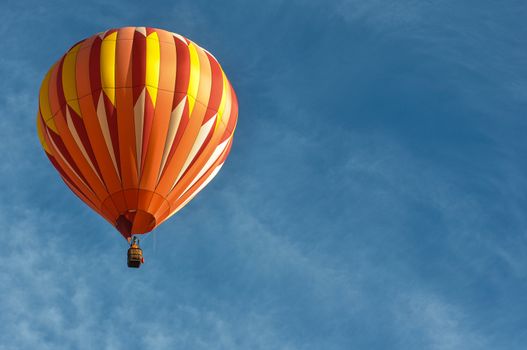 Orange Hot Air Balloon