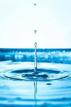 An image of a beautiful water drop background