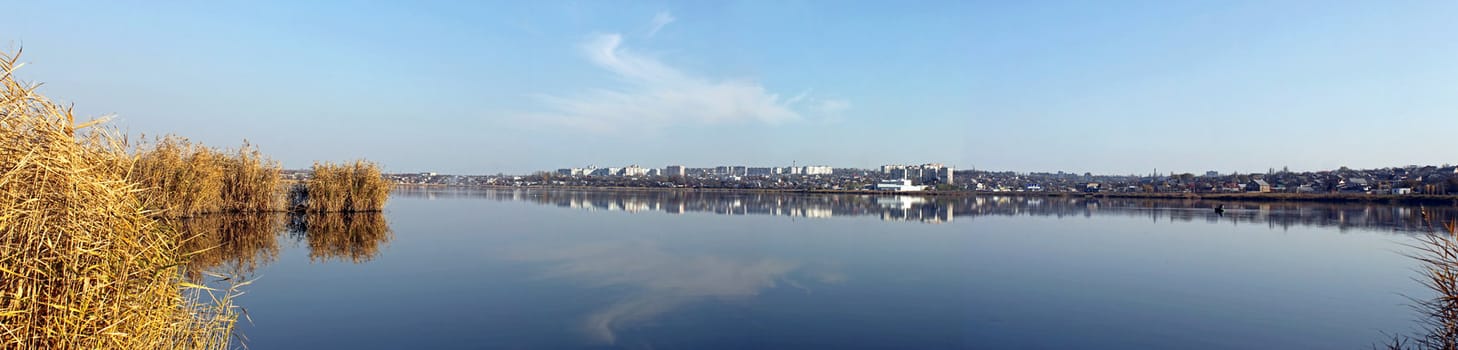 river Ingul in Nikolaev, Ukraine