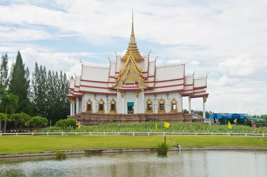 beautiful Luang Poe Toe temple,Nakorrachasima, Thailand