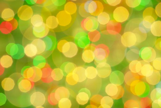 Christmas and New Year festive bokeh background, plase for holiday text