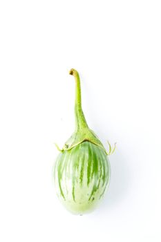 Eggplant on a white background