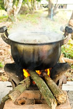 Wood cook stove