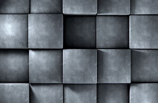 Abstract background cement blocks in gray toned