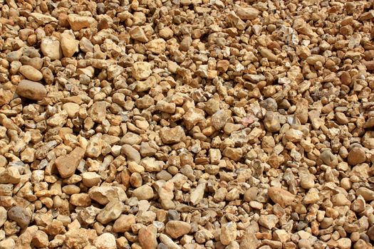 stones of a sand pit on full page