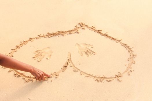 hearts in the sand santa maria sal cape verde