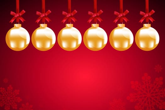 Christmas balls. To make greeting cards.
