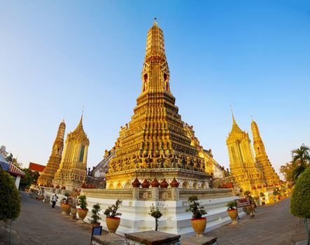 Wat Arun, Bangkok Thailand, Wat Arun is one of Bangkok