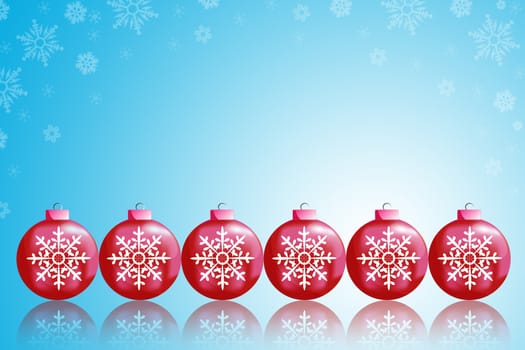 Christmas balls. To make greeting cards.