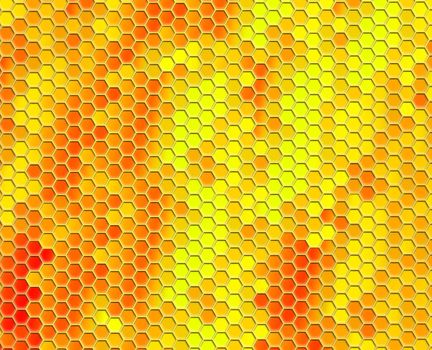 Honey comb pattern background