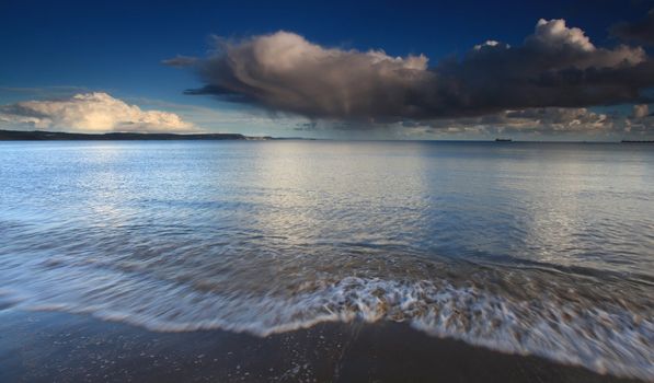 Cloud formation over the english channel in Dorset