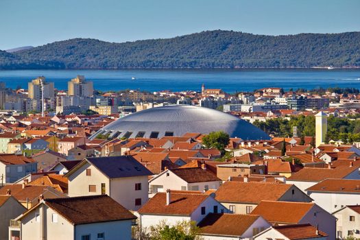 Coupola hall landmark in adriatic City of Zadar, Dalmatia, Croatia