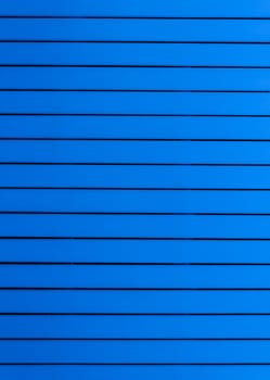 Wood background in horizontal pattern,  blue color.